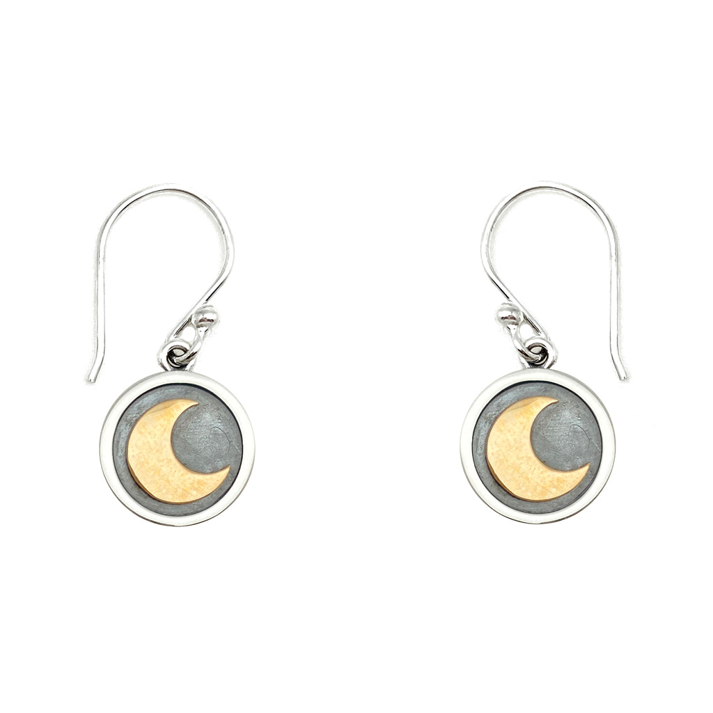 FINAL SALE - Active Charm Earrings - Crescent Moon