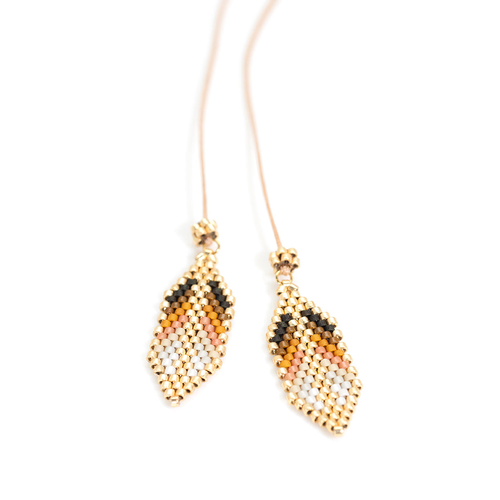 Ana Peregrina Pluma An Doble Necklace