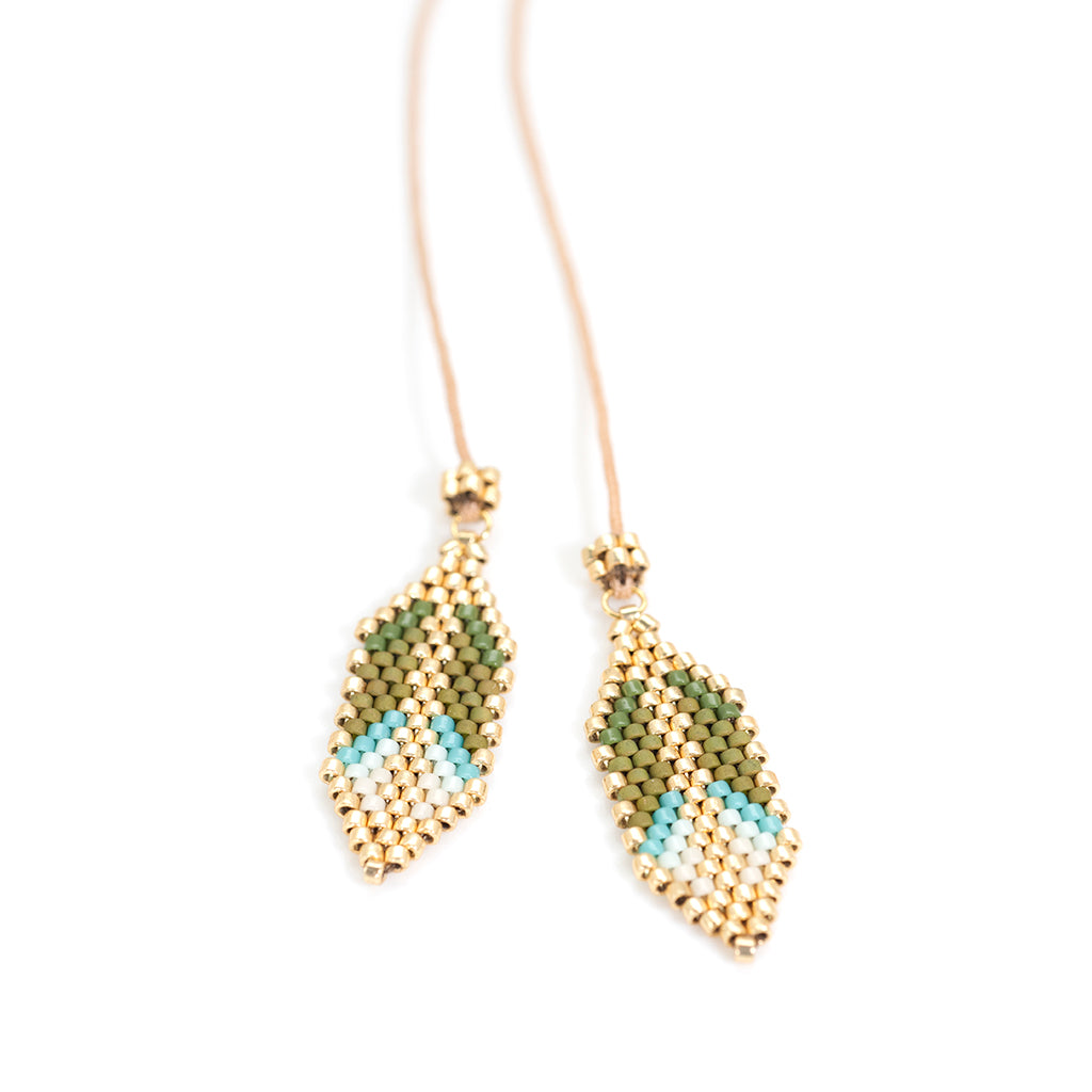 Ana Peregrina Pluma An Doble Necklace