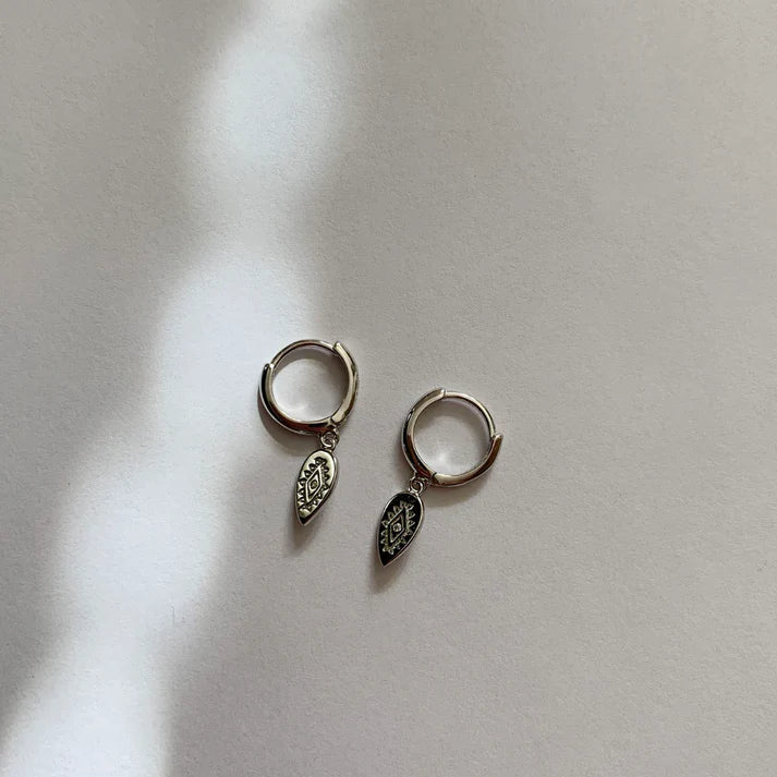 Main Character Single Earring - Bohemian Drop Hoop