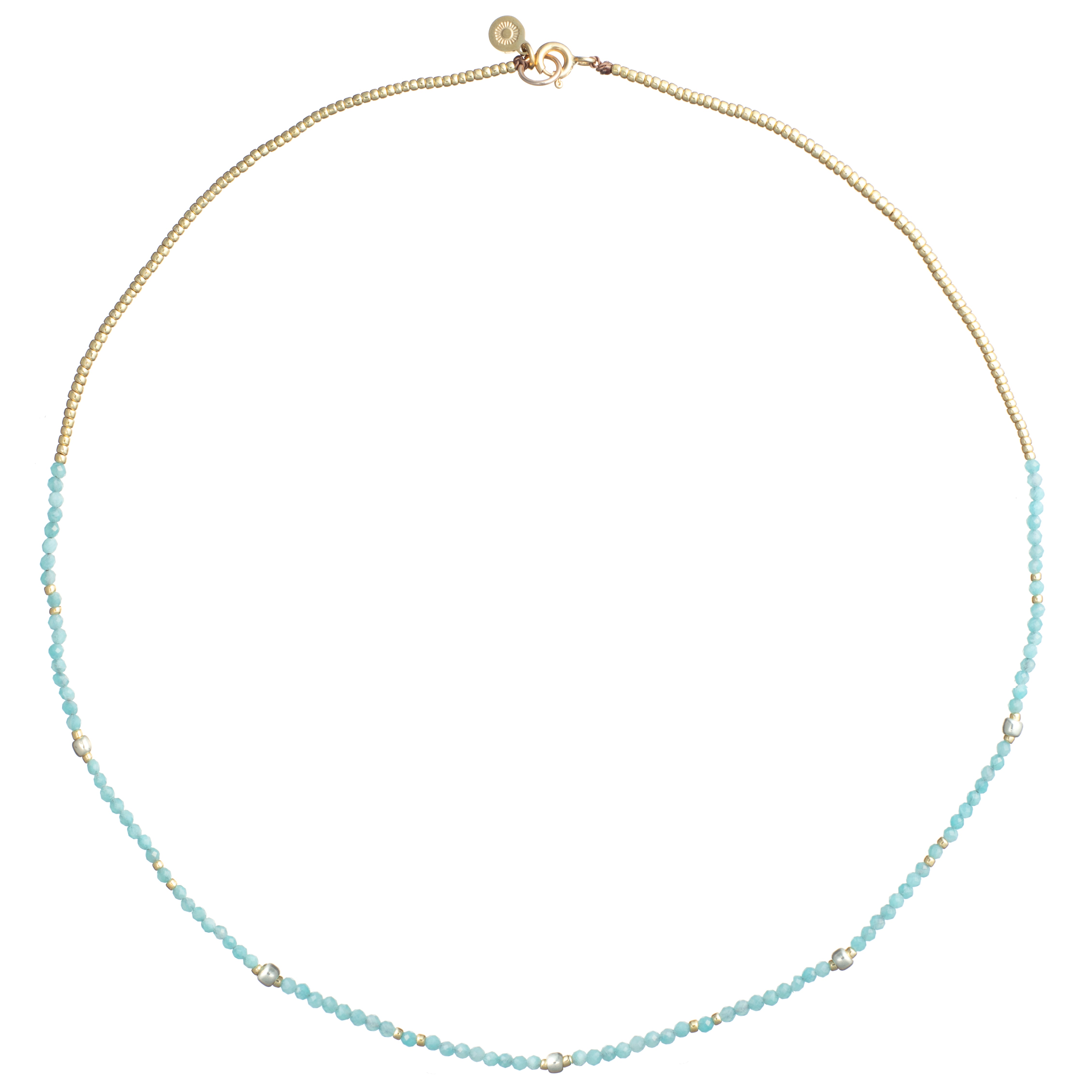 Gemstone Shimmer Necklace