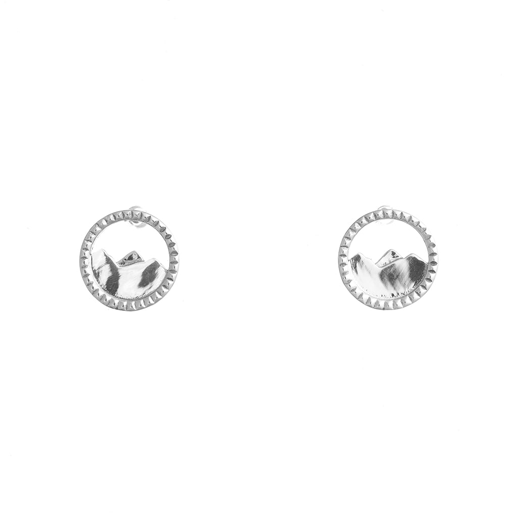 Mountain Range Post Earrings