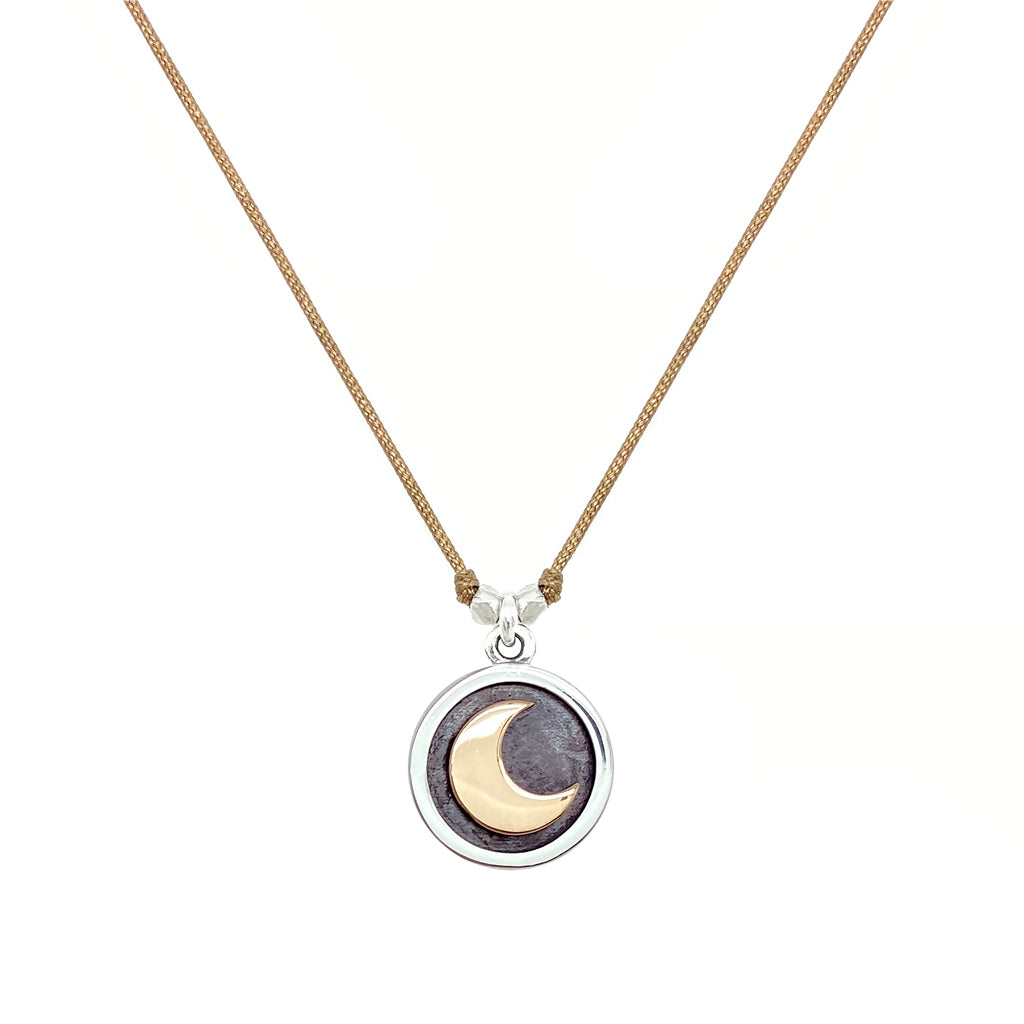 FINAL SALE - Active Charm Necklace - Crescent Moon