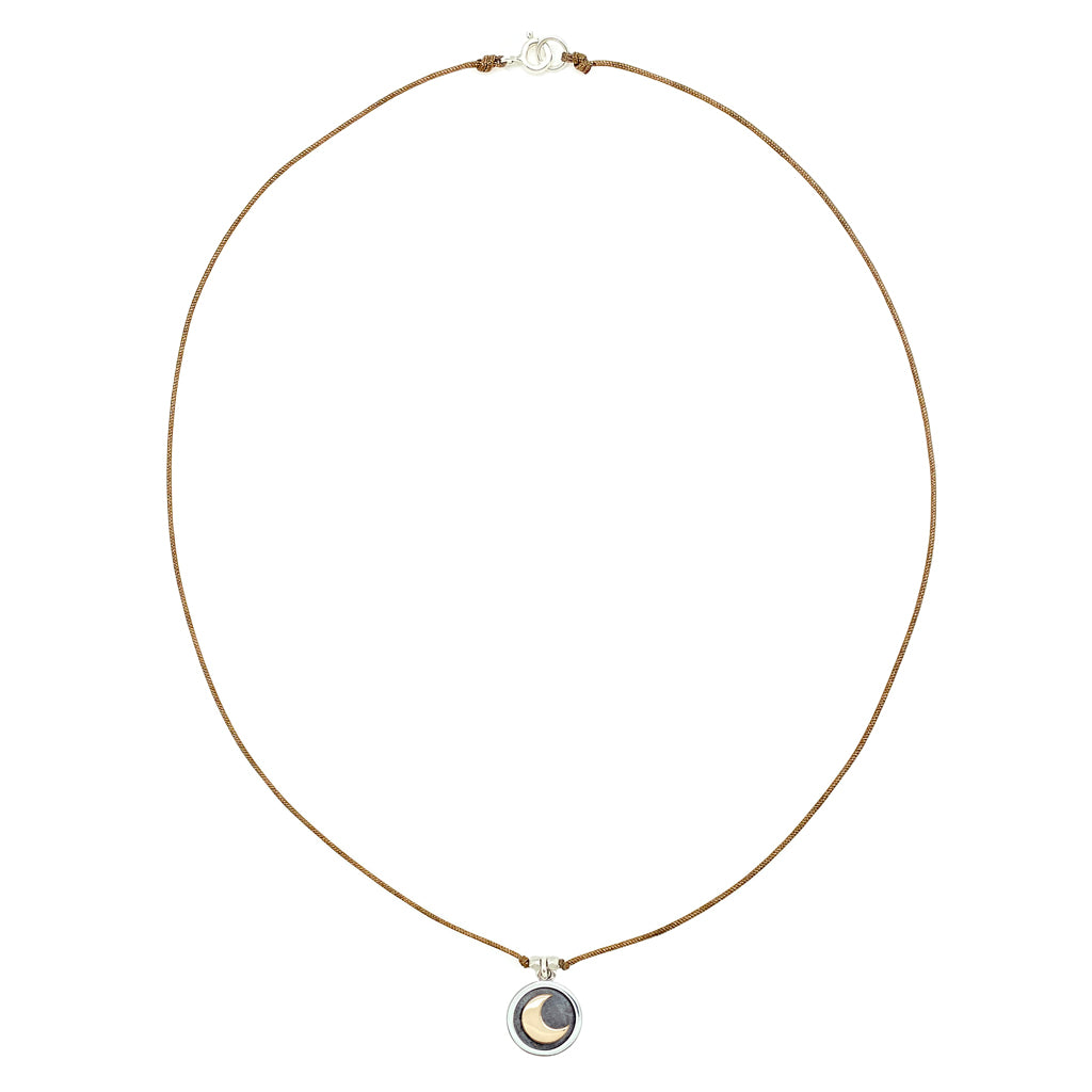 FINAL SALE - Active Charm Necklace - Crescent Moon