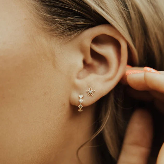 Main Character Single Earring - Alice Hoop