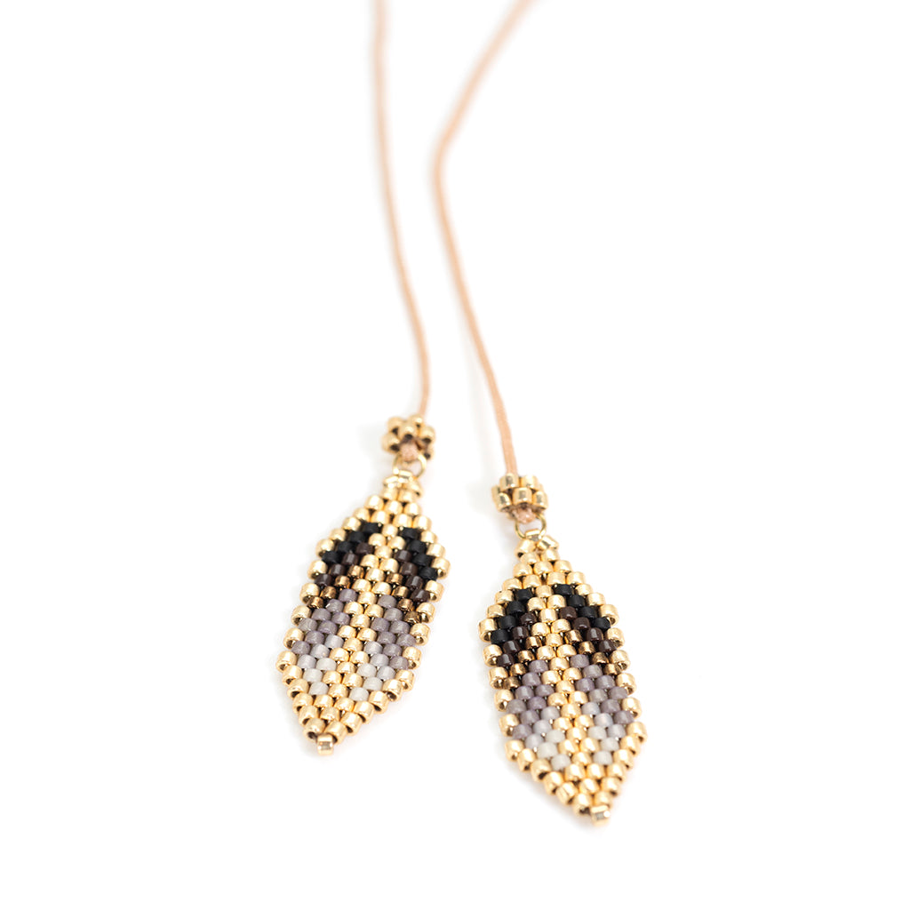 Ana Peregrina Pluma An Doble Necklace