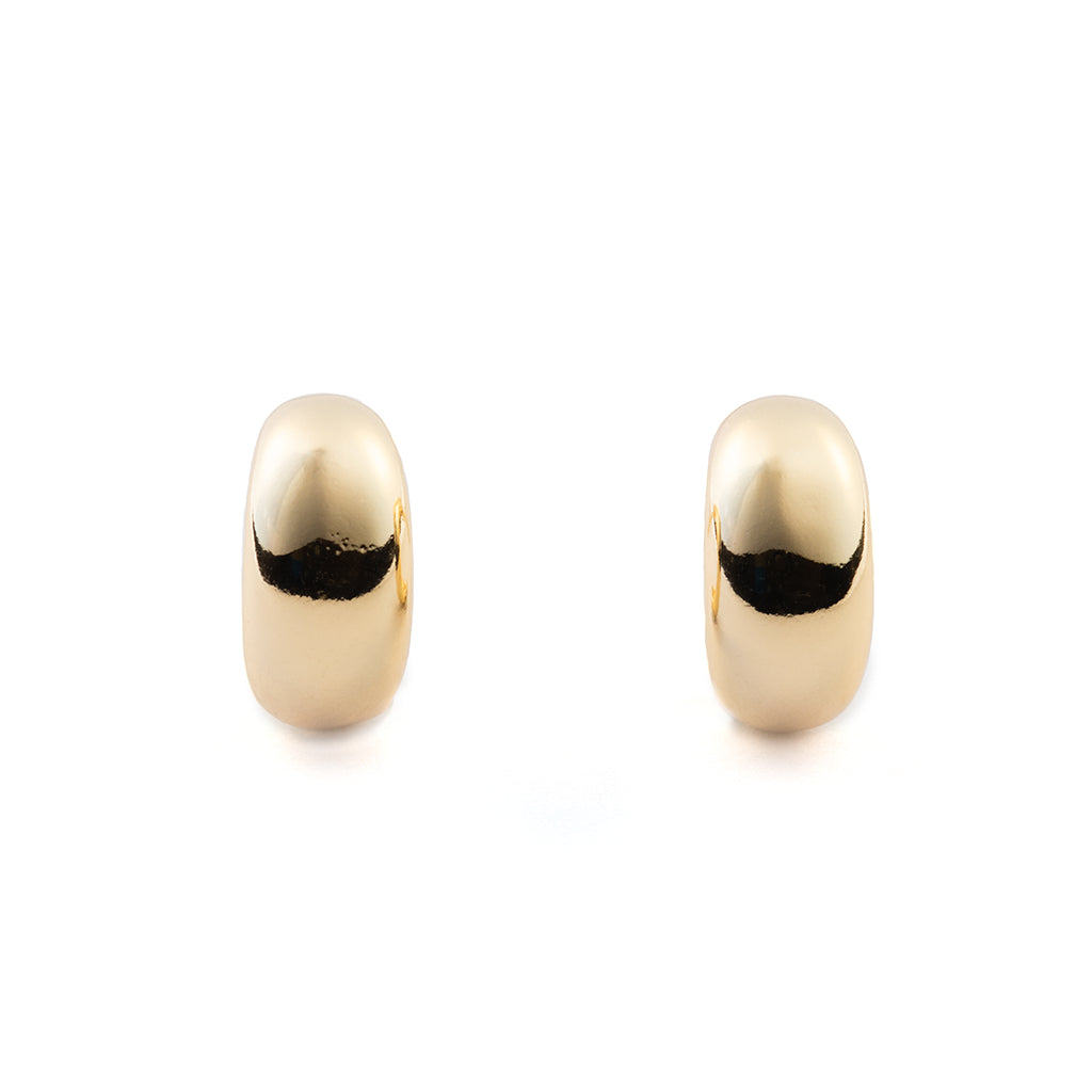 Vintage Hoop Post Earrings