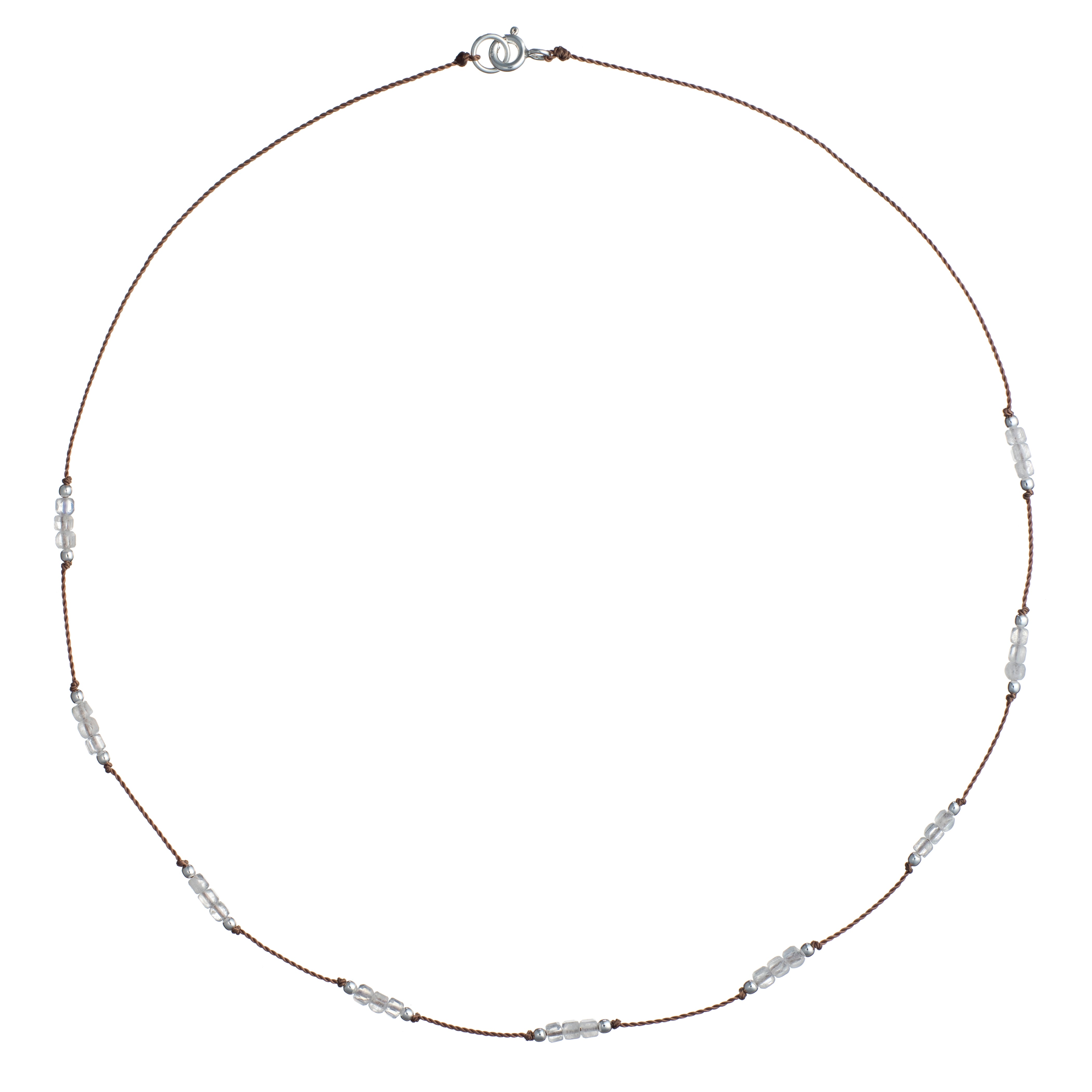 Gemstone Trail Necklace