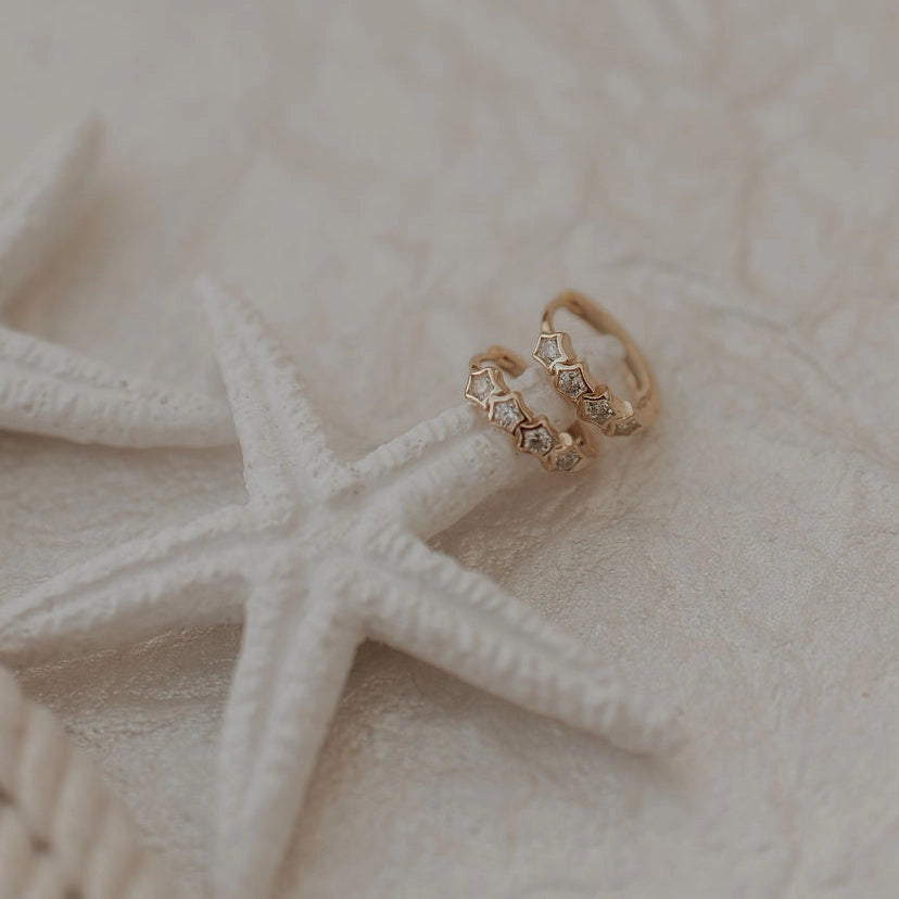 Main Character Single Earring - Stella Hoop