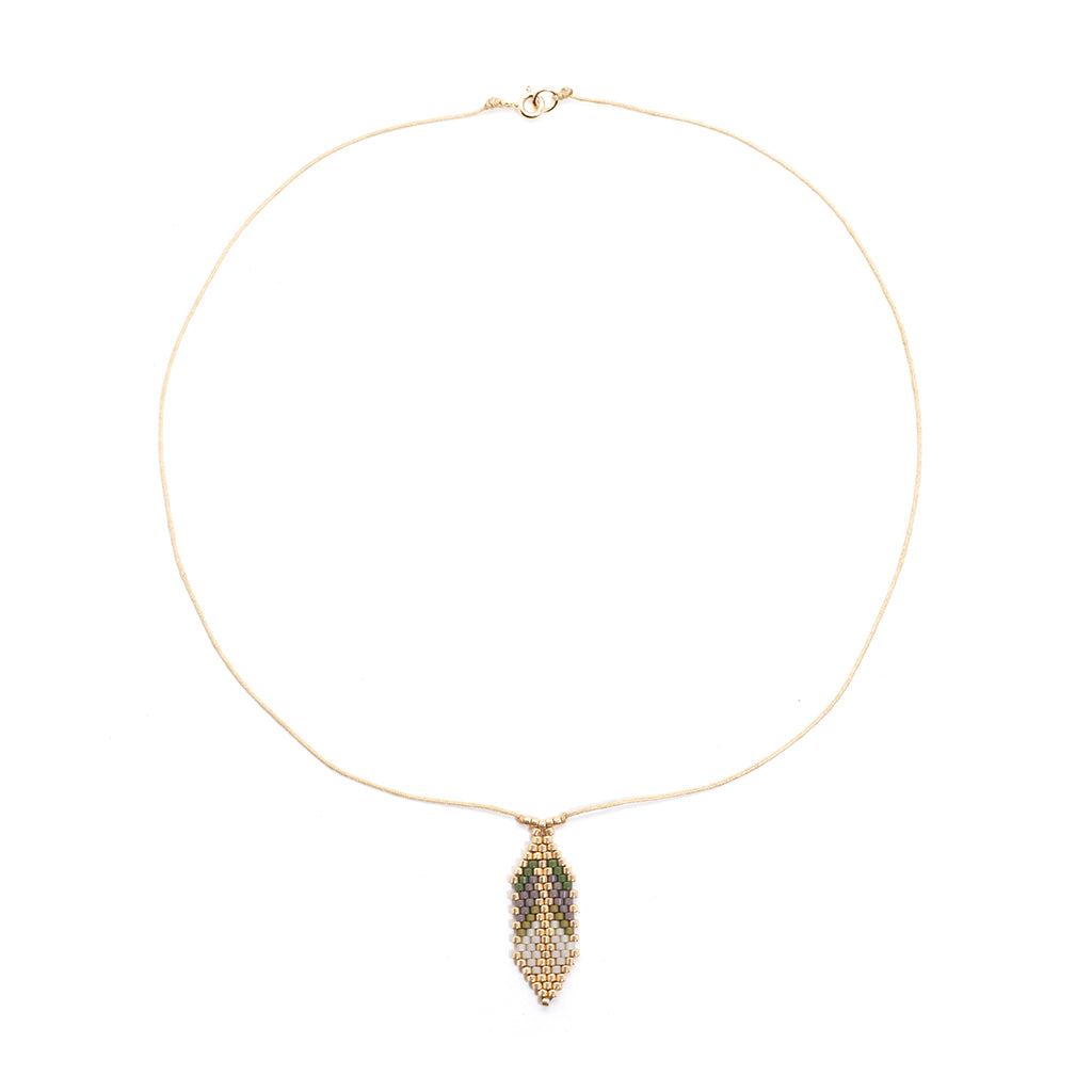 FINAL SALE - Take Flight Necklace - Forest