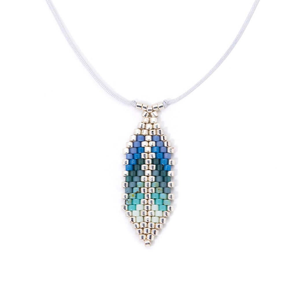 FINAL SALE - Take Flight Necklace - Ocean