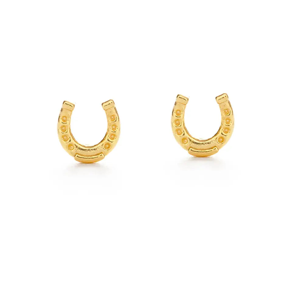 Horseshoe Stud Earrings